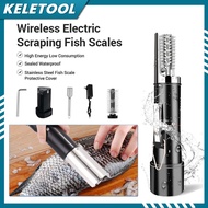 Cordless fish scale scrapper Rechargeable Waterproof fish scale remover buang sisik ikan remover tem