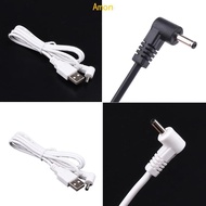 Amon USB Male to 90 Degree 3 5mmx1 35mm for Power Male Plug 5V Cable 100cm 3 3ft