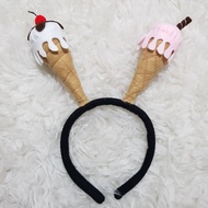 Ice Cream Headband Ice Cream Gelato Delight Ice Cream Costume
