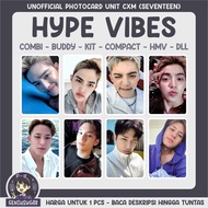 [SEVENTEEN UNIT CXM] HYPE VIBES MINGYU SCOUPS UNOFFICIAL PHOTOCARD