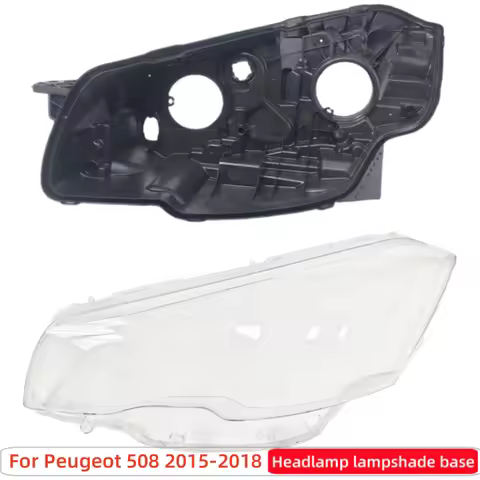 For Peugeot 508 2015 2016 2017 2018 Car Accsesories Base Head Lamp Shell Headlight Back Housing Hold