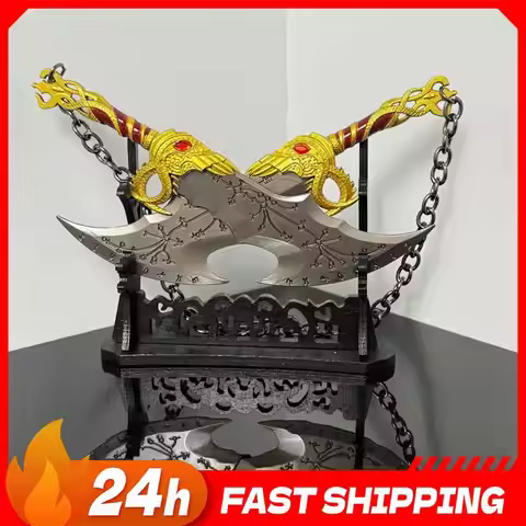 Kratos Weaponry Collectible Game Replica Ornaments Chaos Blade Alloy Craft Model Copslay Prop Two-ha
