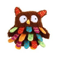 GiGwi - GiGwi Plush Friendz 呆萌發聲貓頭鷹 寵物玩具 發聲玩具 響紙聲玩具