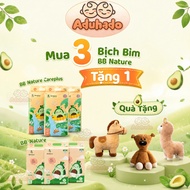 BB Nature COMBO Diapers 3 Packs Get 1 Free Stuffed Animal (Plush Horse - Teddy Bear - ALPACA Camel)