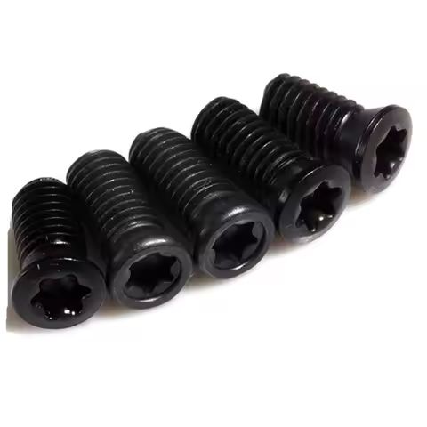 100-500PCS M1.6 M1.8 m2 m2.2 M2.5 M3 M3.5 M4 M5 M6*L Grade 12.9 Insert Torx Screw Replaces Carbide I