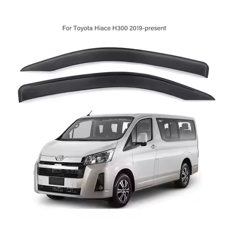 For Toyota Hiace H300 2019 2020 2021 2022 2023 2024 Window Deflector Rain Shield Weather Vent Visor