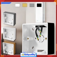 [JDZH] 86 Type Switch Socket Box 86TypeExternal Junction Box For Wall Installation