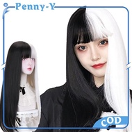 Lolita Hair Wig Daily Lolita Wig Lolita Wig Black and White Wig