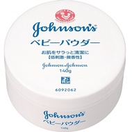 強生嬰兒爽身粉塑膠容器（140公克）