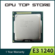 Used Intel Xeon E3 1240 3.3Ghz SR00K Quad-Core 8M Cache LGA 1155 CPU Processor