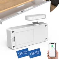 Hidden Smart Cabinet Lock IC Card RFID NFC Electronic Keyless Bluetooth Child Safety Lock for Furniture Liquor Cabinet
