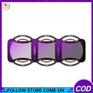 3 Pieces ND Filter Set HD Optical Glass Lens Filter Kit ND8 ND16 ND32 Easy Installing Compatible For