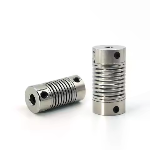 Spring Coupling D16L35 Encoder Stepper Servo Motor Elastic Thread Flexible Coupling Soft Connection 