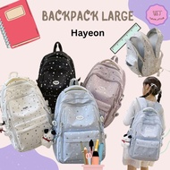 HAYEON FASHION KOREAN LARGE BACKPACK SCHOOL BAG