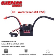 SURPASS HOBBY KK 45A 25A 35A 120A 150A กันน้ำได้วงจร ESC ไร้ถ่านปลั๊กสำหรับ1/8 1/10 1/12 1/14มอเตอร์