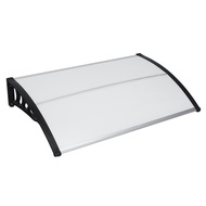 120x75cm Durable Door Canopy Awning Door & Window Awning For Outdoor Entrance Patio Sunshade