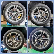 【AUTO SHOP 汽車工場】5x112 類AUDI 原廠樣式19吋鋁圈+輪胎~拆車件 