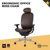 Xiaomi YM Ergonomic Office Boss Chair [PU Leather/ Multiple Adjustment/ Reclinable/Easy Install]