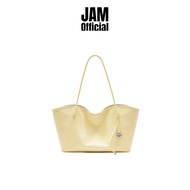 JAM | MUVA - Mousse - กระเป๋าสะพายข้าง หนังสังเคราะห์ ทรง Tote Bag