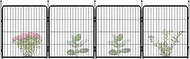 FXW Garden Fence Outdoor for The Yard – 32in(H) x 9.0ft(L) Heavy Duty Metal Animal Barrier for Dog a