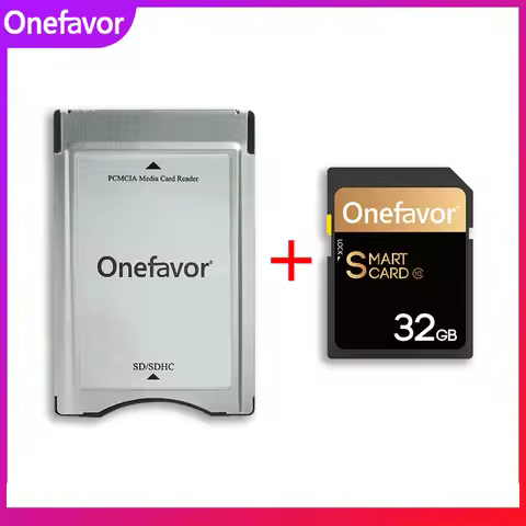 onefavor 32GB 16GB U3 SDHC Memory 90MB/s SD card with adapter PCMCIA card reader for Mercedes Benz M