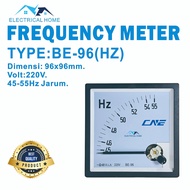 Panel Meter / Frequency Meter HZ Jarum & Getar 50Hz/60Hz BE-96