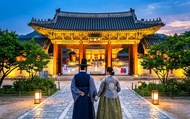 Seoul Night Tour : Changgyeonggung, Gwangjang Market , Naksan Park