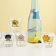 ✔KaKao Freinds Jinro Soju Special 4 Glass Set Best Way to Enjoy Soju Made in Korea