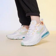 NIKE AIR MAX 270 REACT 慢跑鞋 白黃綠 氣墊 運動鞋 休閒鞋