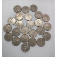 Vintage Hong Kong Coin 1 Dollar