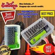 Magnetic Screwdriver Set Electronic Gadget Repair 30 in 1 Screwdrivers Tool