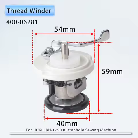 400-06281 Bobbin Thread Winder ASM. For JUKI LBH-1790 Buttonhole Sewing Machine