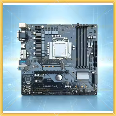 Used For ASRock Z370M Pro4 LGA1151 mATX Motherboard Z370 DDR4 Support 8th Gen Intel CPU