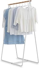 Iris Ohyama NRMH-950B Stylish Compact Clothesline, Easy to Fit in Rooms, Natural Clothing, Width 37.