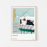 missquai 給香港的情書系列A3海報 - One Way