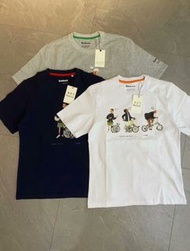 Barbour短袖聯名 Brompton x Mr Slowboy 三方聯名插畫系列短袖T恤男女款情侶款全新包郵