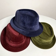Corduroy Fedora Hat F2 Fedora Hat/ Imported Hat/