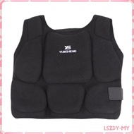 [lszdy] Karate Chest Guard Shield Vest Boxing Protector Upper Body Ribs Protection Pad for Kickboxin