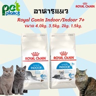 [4/3.5kg.][2kg/1.5kg.] อาหารแมว Royal Canin Indoor / Royal Canin Indoor 7+ โรยัลคานิน สูตร แมวในบ้าน อาหารสำหรับ แมว และ แมวแก่  แมวในบ้าน ขนมแมว อาหารแมวแบบแห้ง