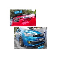 2016-2019 bezza sportivo front lips skirt diffuser