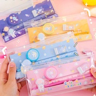 [SG Seller] Astronaut Design Pencil Case goodie bag children day gifts christmas day gifts school eraser ruler