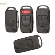 YANGGUA Car Key Cover, HU39 HU64 Flip Remote Key , Replacement 1/2/3/4 Buttons Folding Fob  Shell fo