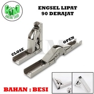 90 Degree Folding Hinge Bracket Hinge Without Hole Multipurpose 90 Degree Folding Hinge Bracket