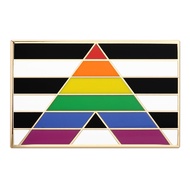 for Pride Flag LGBTQ Pins Rainbow Hard Enamel Lapel Pin Metal Brooches Funny Badges Lightweight for 