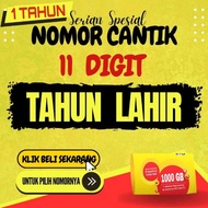 PROMO SPESIAL NOMOR KARTU CANTIK INDOSAT SERI 11 KUOTA UTAMA 1000 GB JARINGAN 4G/5G SELURUH INDONESI