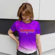 Full Sublimation Shirt DepEd Matatag Uniforms Teachers Day T-shirt Women's Tshirt for Women a213