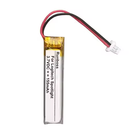 3.7V 155mAh Replacement Battery for Logitech Spotlight PPT Li-Po PPT Page Turning Pen