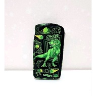 (ORIGINAL) Smiggle Wild Side Character Pocket Pencil Case - Green Dino