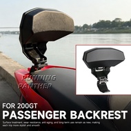 Big sale For Aprilia SR GT200 SRGT200 Backrest Aprilia SR GT125 SRGT125 Motorcycle accessories rear 