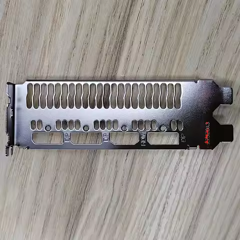 Original New For PowerColor AXRX RX 5600XT 3DHV2 Series I/O Shield Back Plate BackPlate Blende Brack